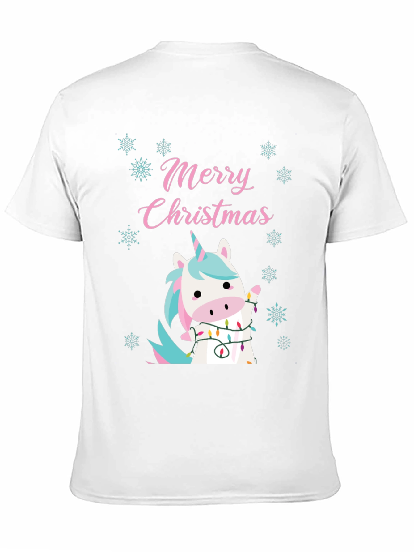Merry Christmas Unicorn Tee
