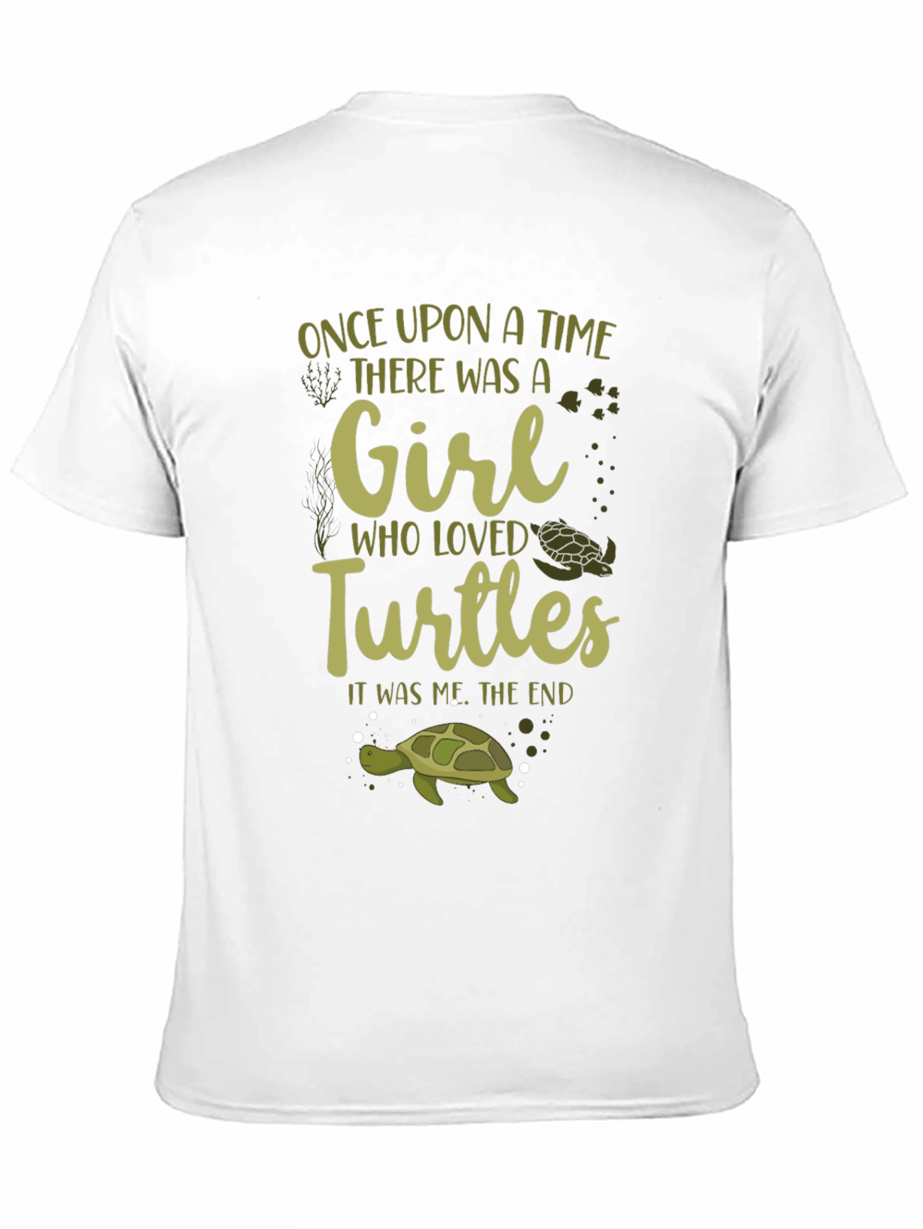 Girl Who Loved Turtles T-Shirt