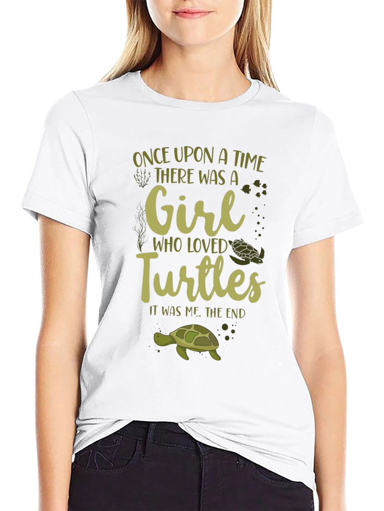 Girl Who Loved Turtles T-Shirt