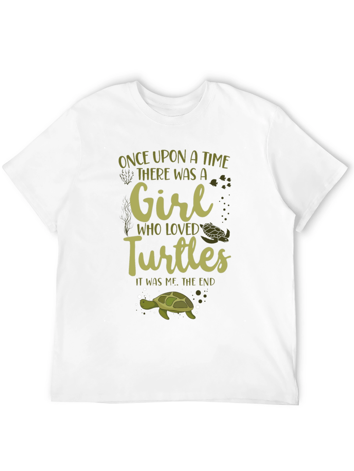 Girl Who Loved Turtles T-Shirt