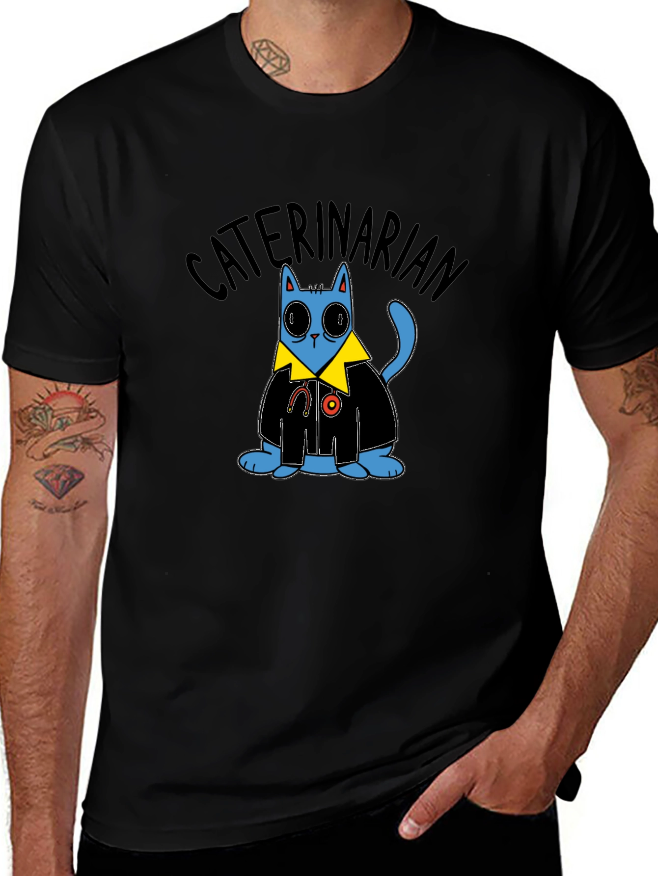 Caterinarian Cat Vet Graphic T-Shirt