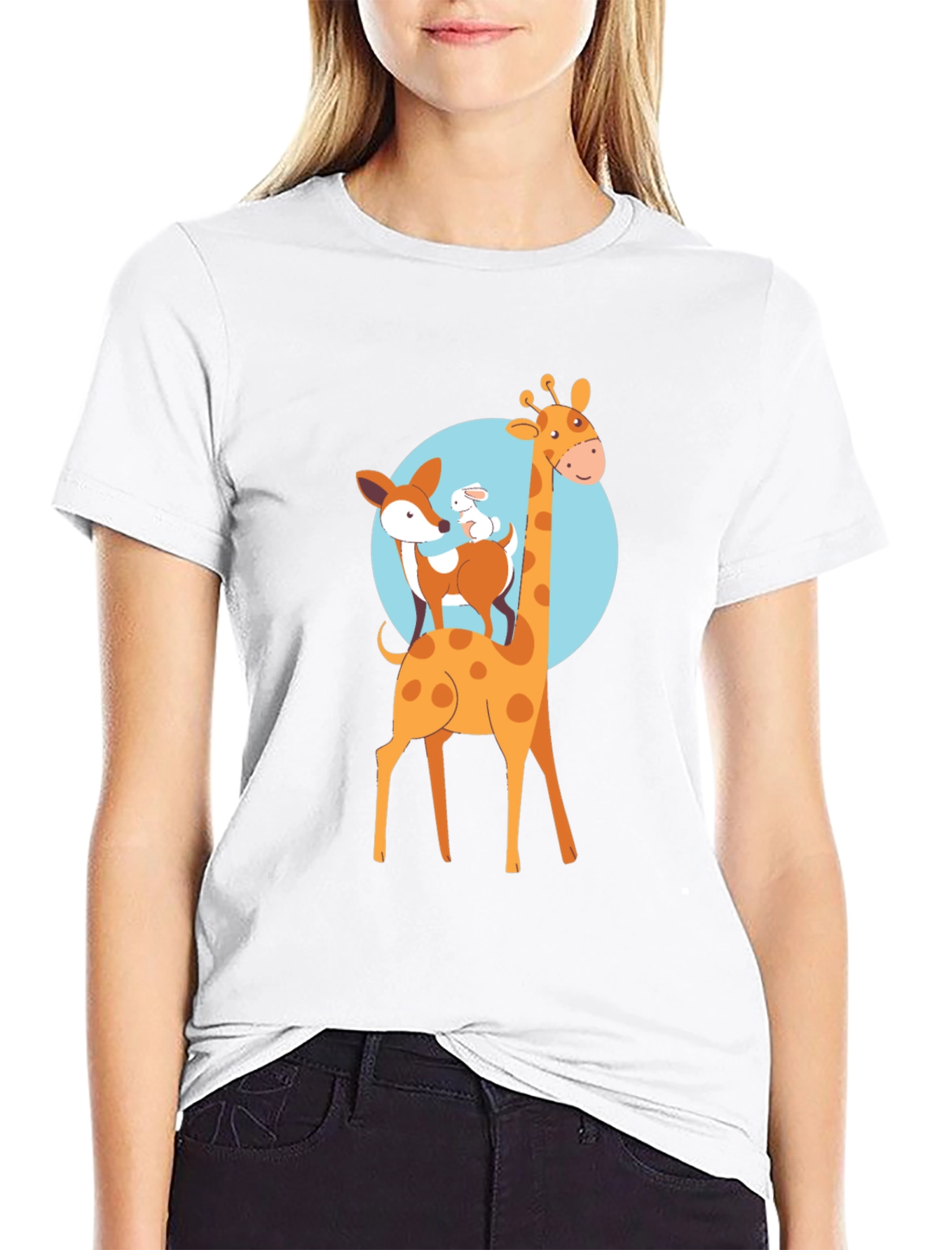 Fun Animal Friends Graphic Tee