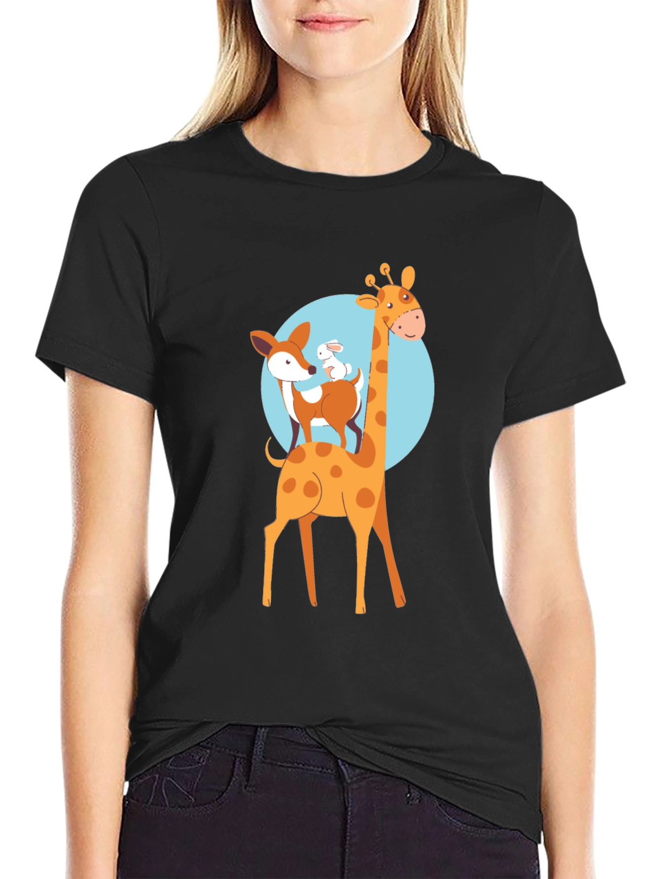 Fun Animal Friends Graphic Tee