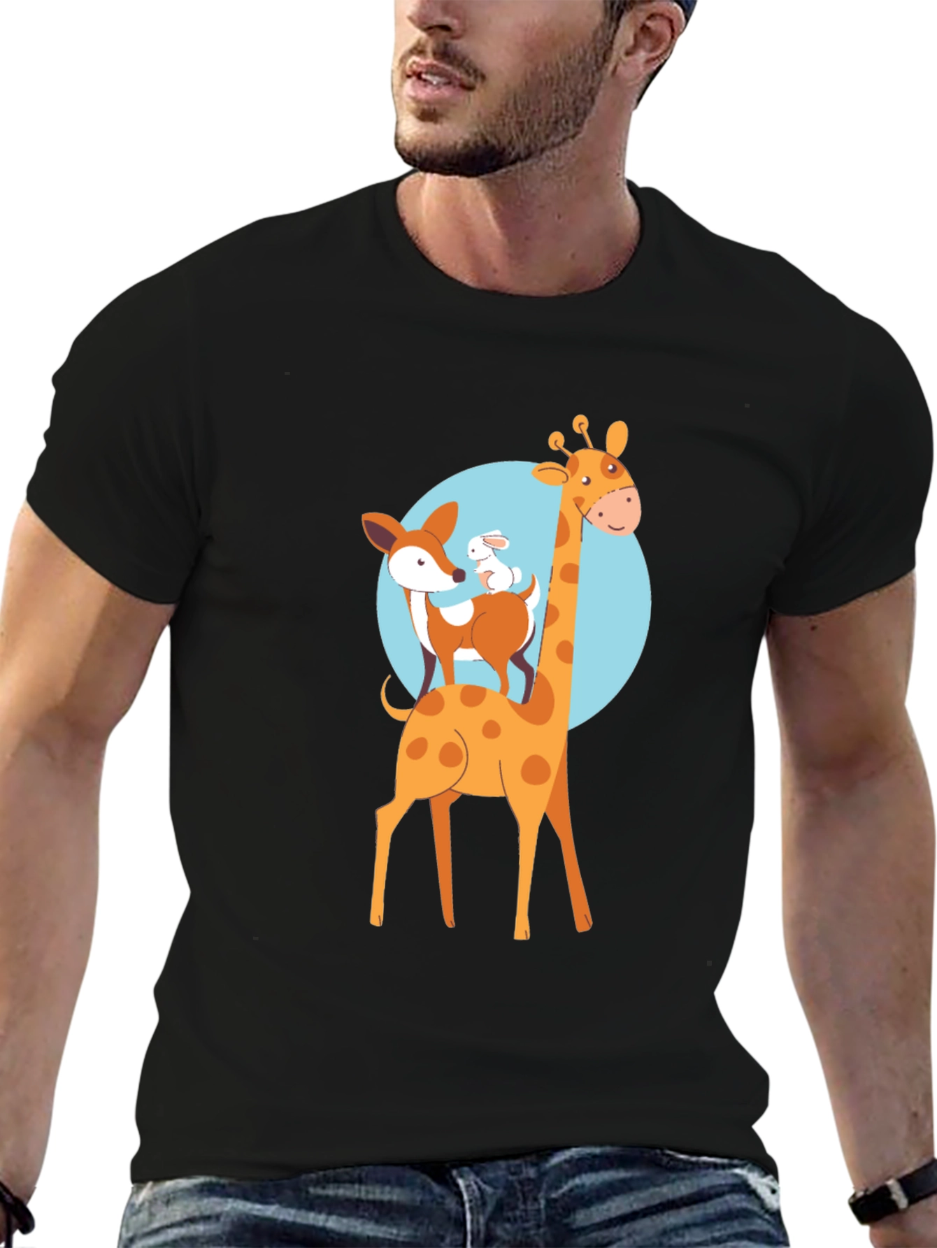 Fun Animal Friends Graphic Tee