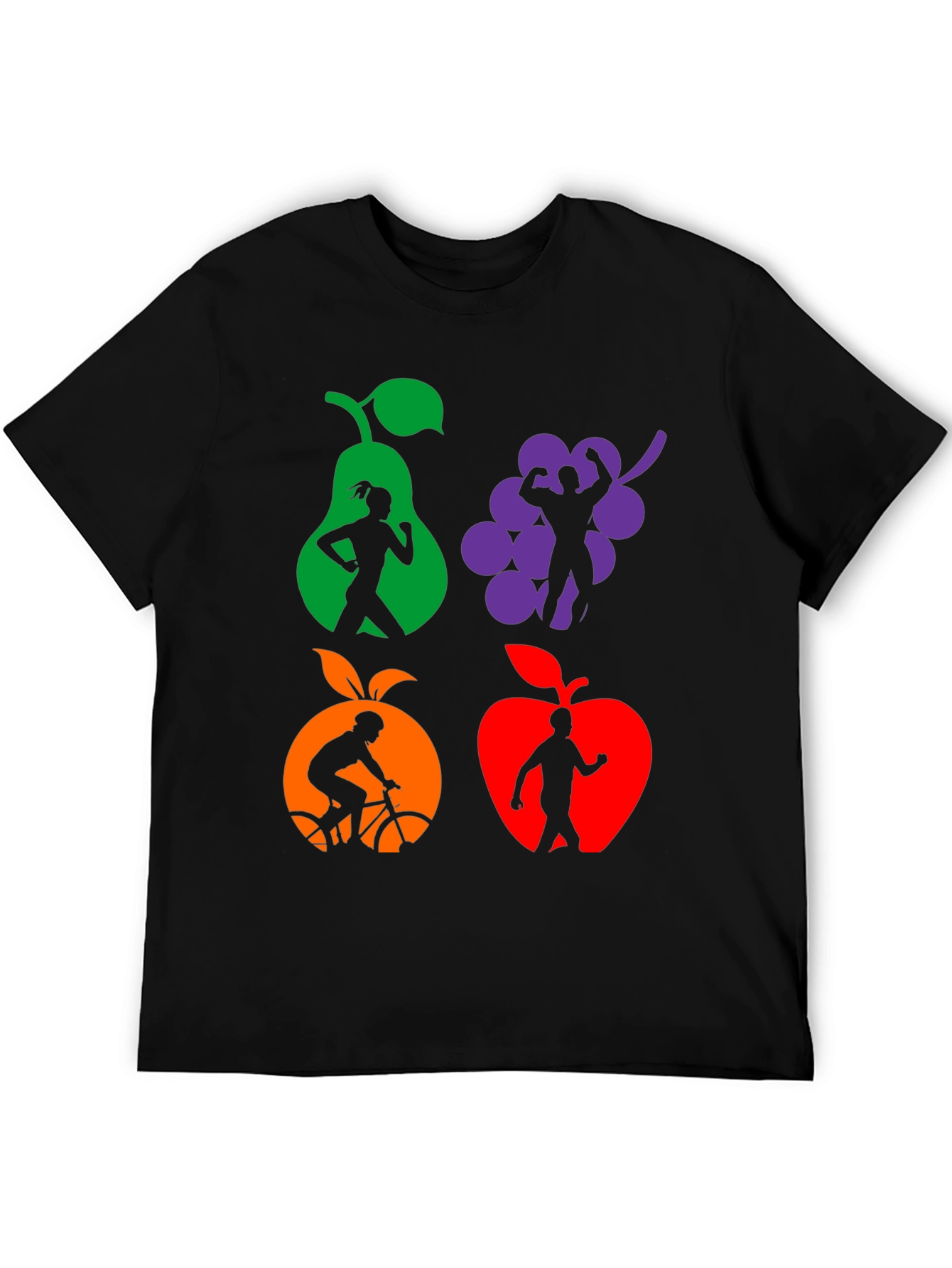 Fitness Fruit T-Shirt - Healthy Lifestyle Tee