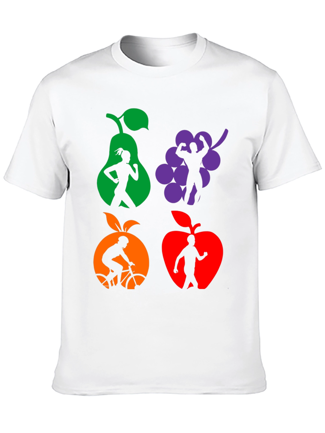 Fitness Fruit T-Shirt - Healthy Lifestyle Tee