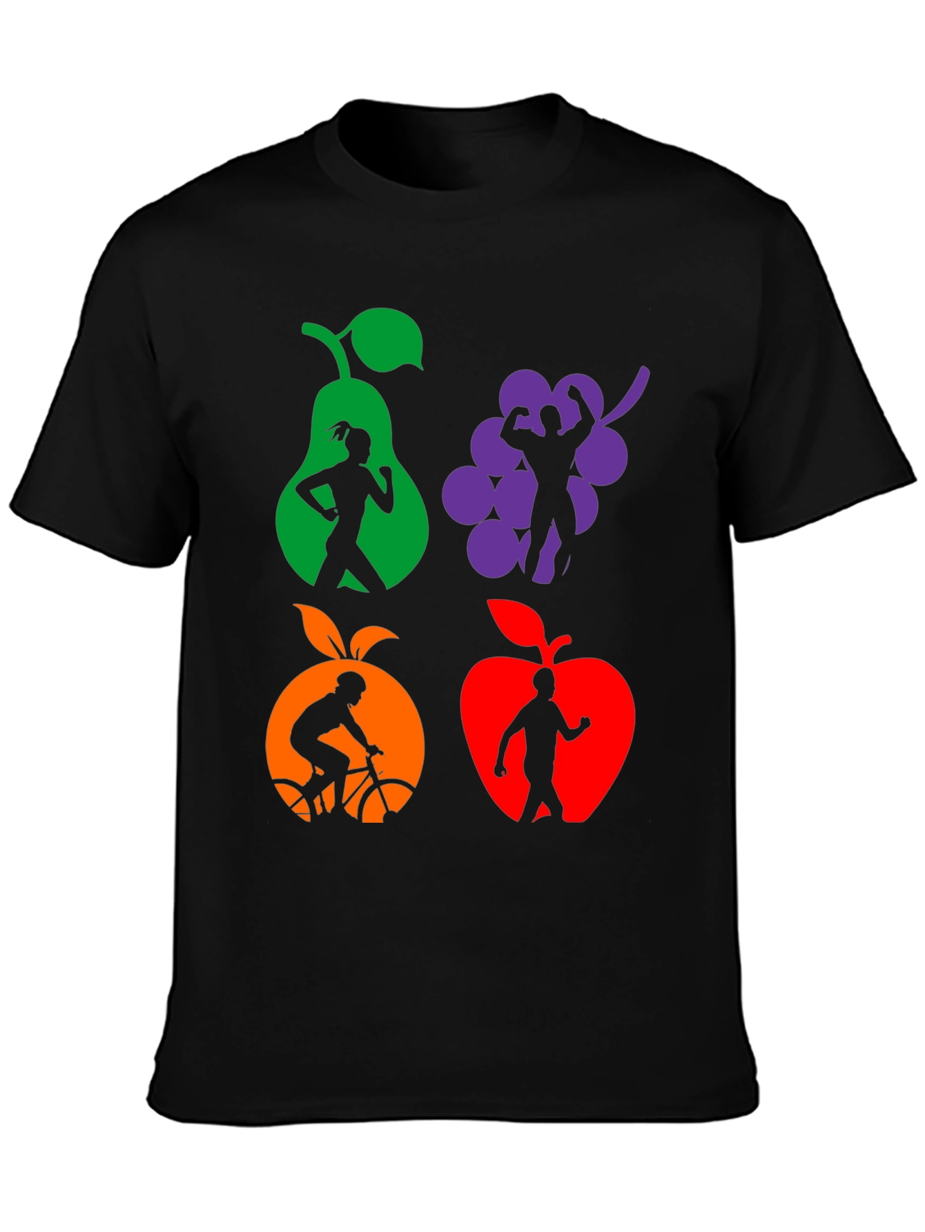 Fitness Fruit T-Shirt - Healthy Lifestyle Tee