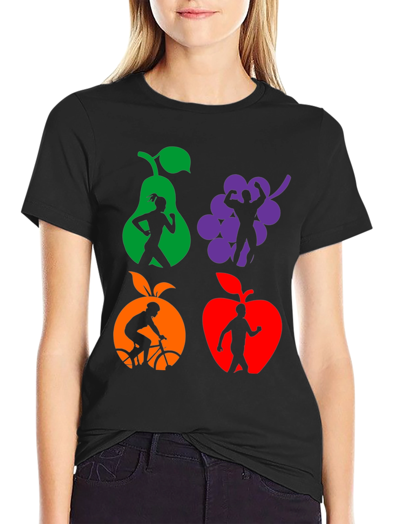 Fitness Fruit T-Shirt - Healthy Lifestyle Tee