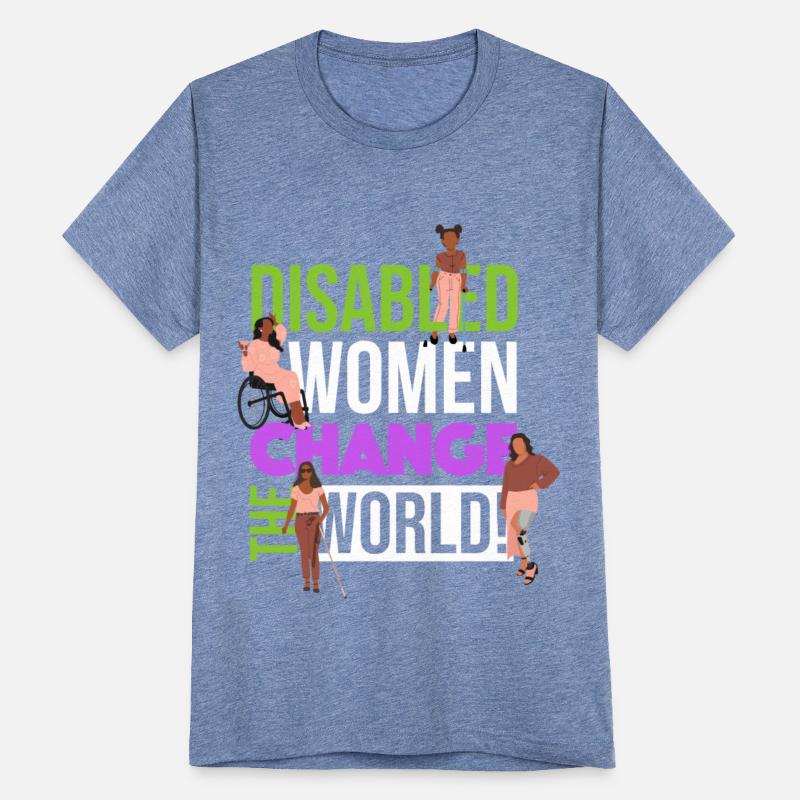 Disabled Women Change The World (White Lettering)
