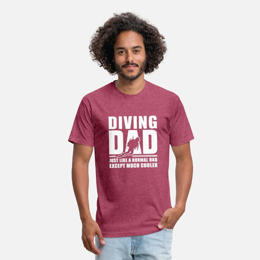 Diving Normal & Cooler Dad Gift Father's Day Daddy