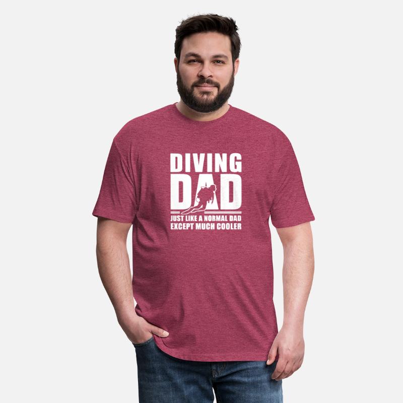Diving Normal & Cooler Dad Gift Father's Day Daddy
