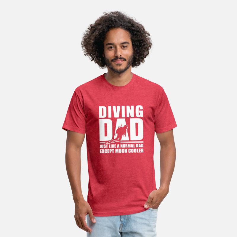 Diving Normal & Cooler Dad Gift Father's Day Daddy