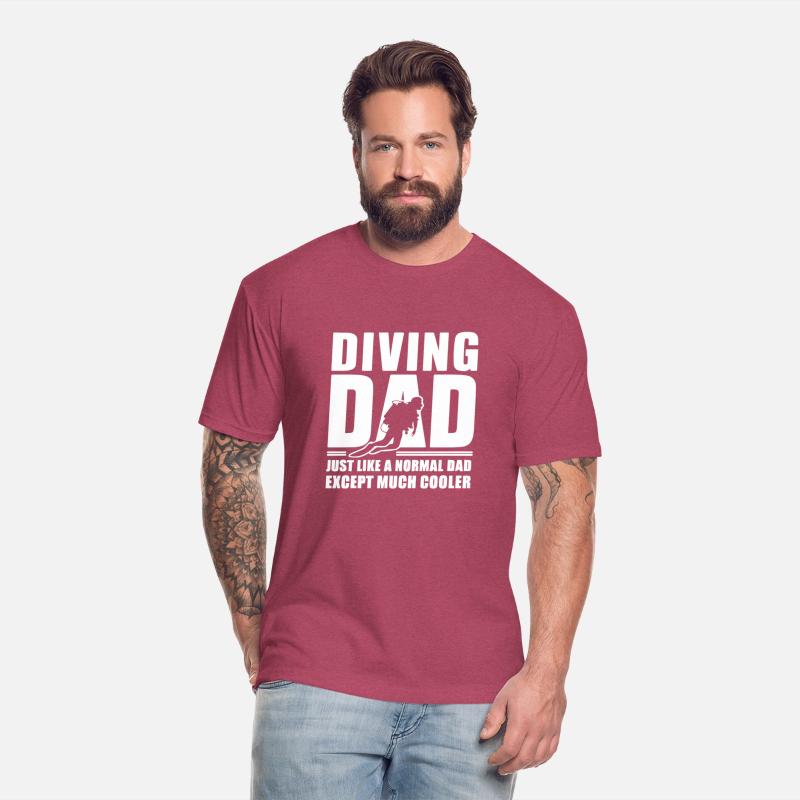 Diving Normal & Cooler Dad Gift Father's Day Daddy