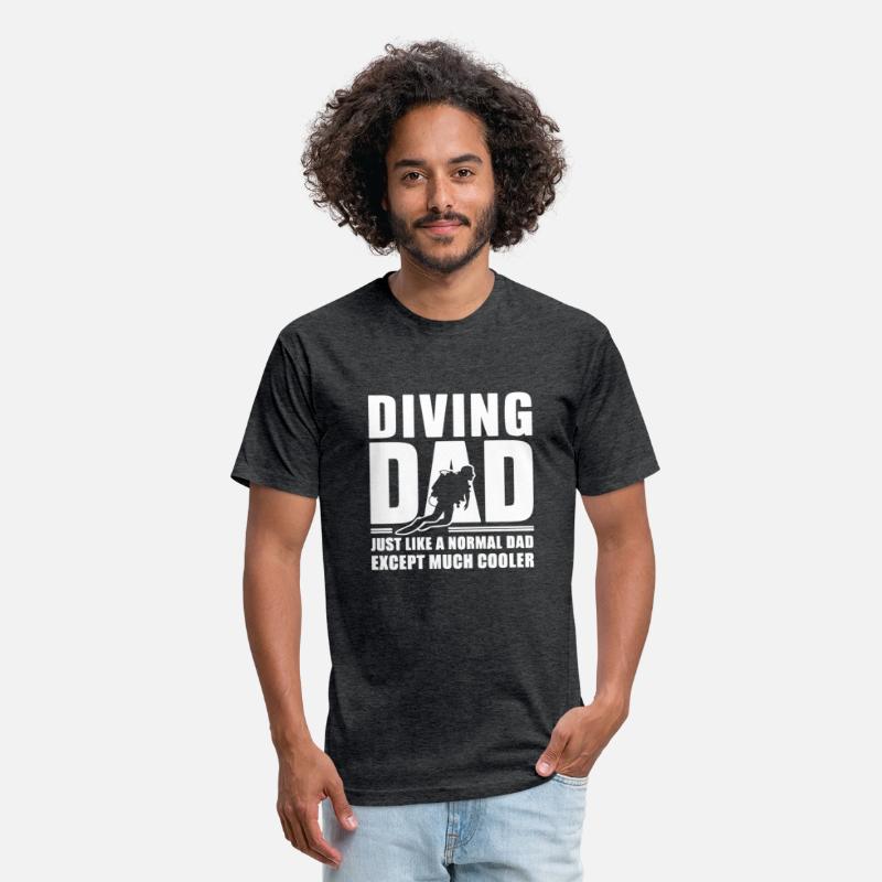 Diving Normal & Cooler Dad Gift Father's Day Daddy