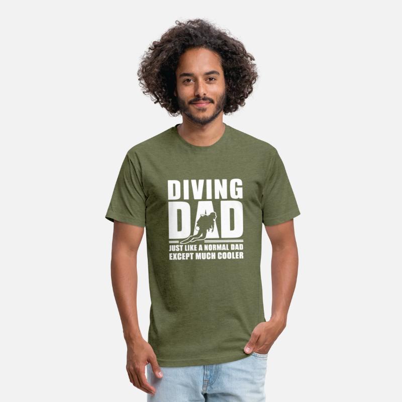 Diving Normal & Cooler Dad Gift Father's Day Daddy