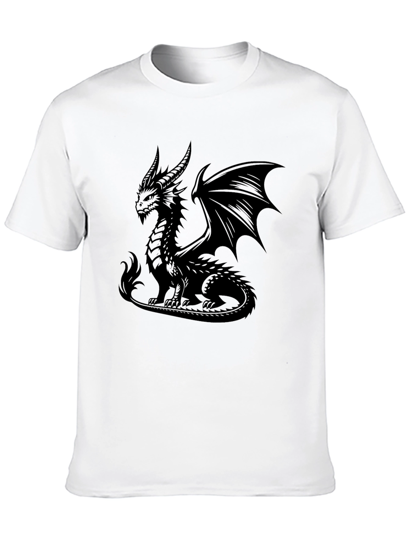 Dragon Graphic Black T-Shirt