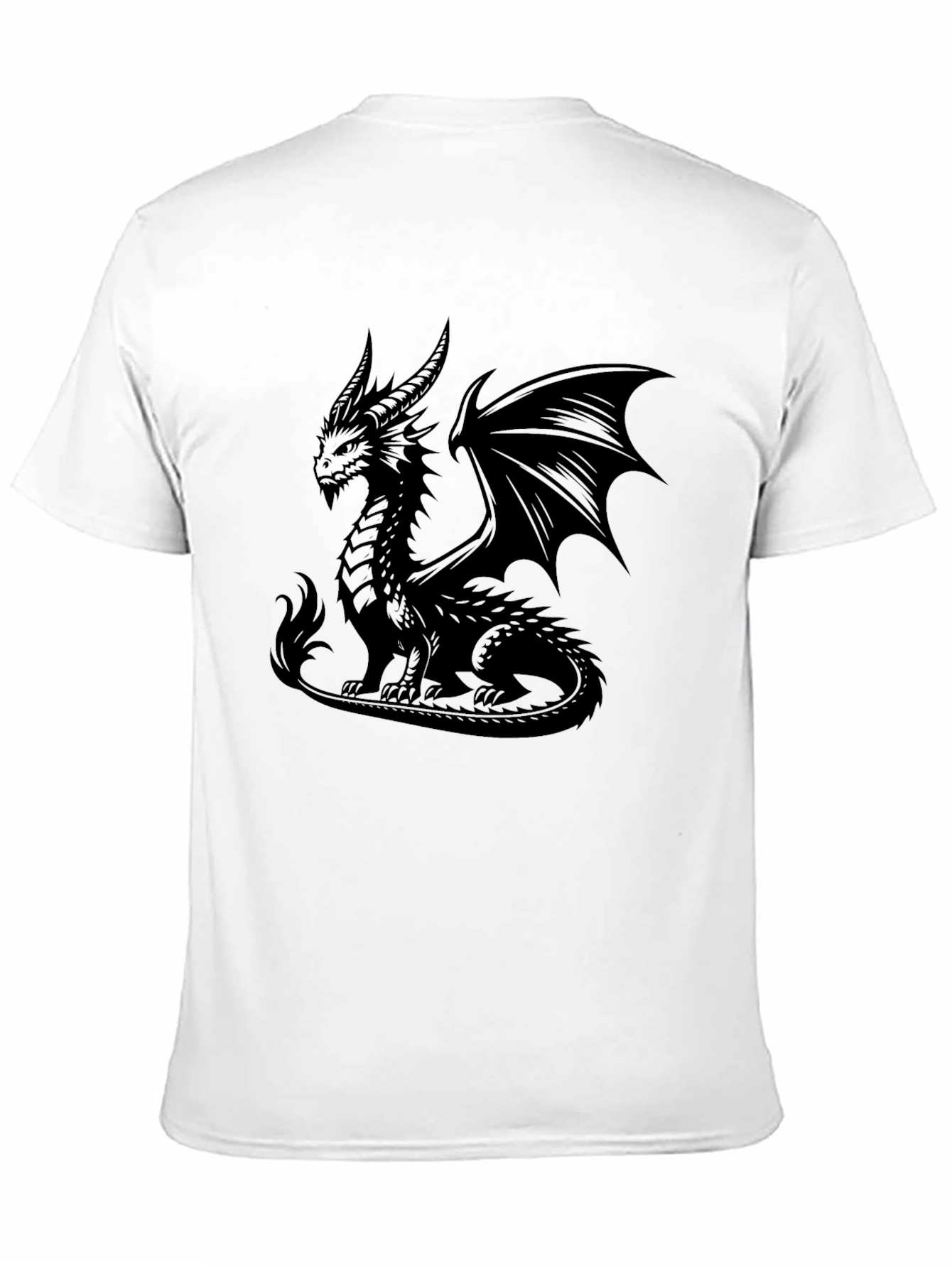 Dragon Graphic Black T-Shirt