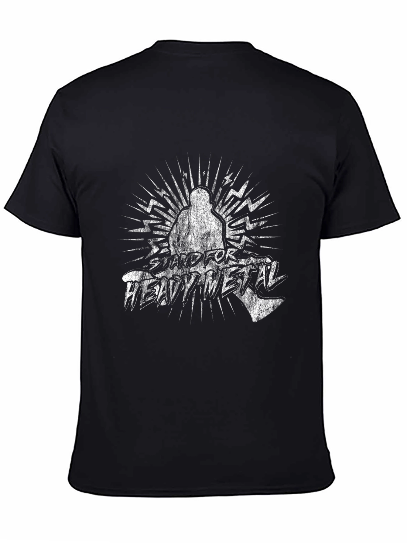 Stand For Heavy Metal Graphic T-Shirt