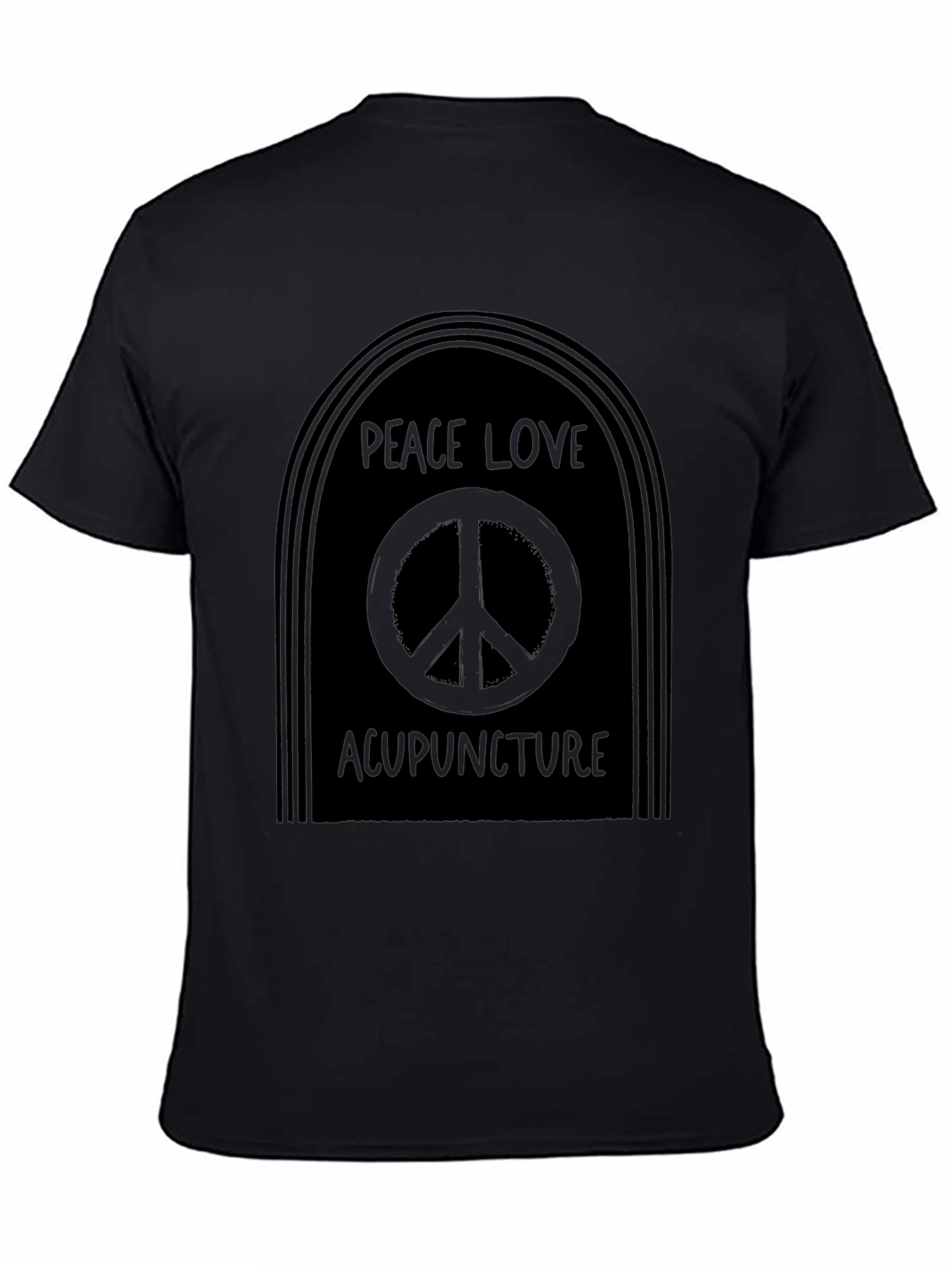Peace Love Acupuncture Graphic T-Shirt