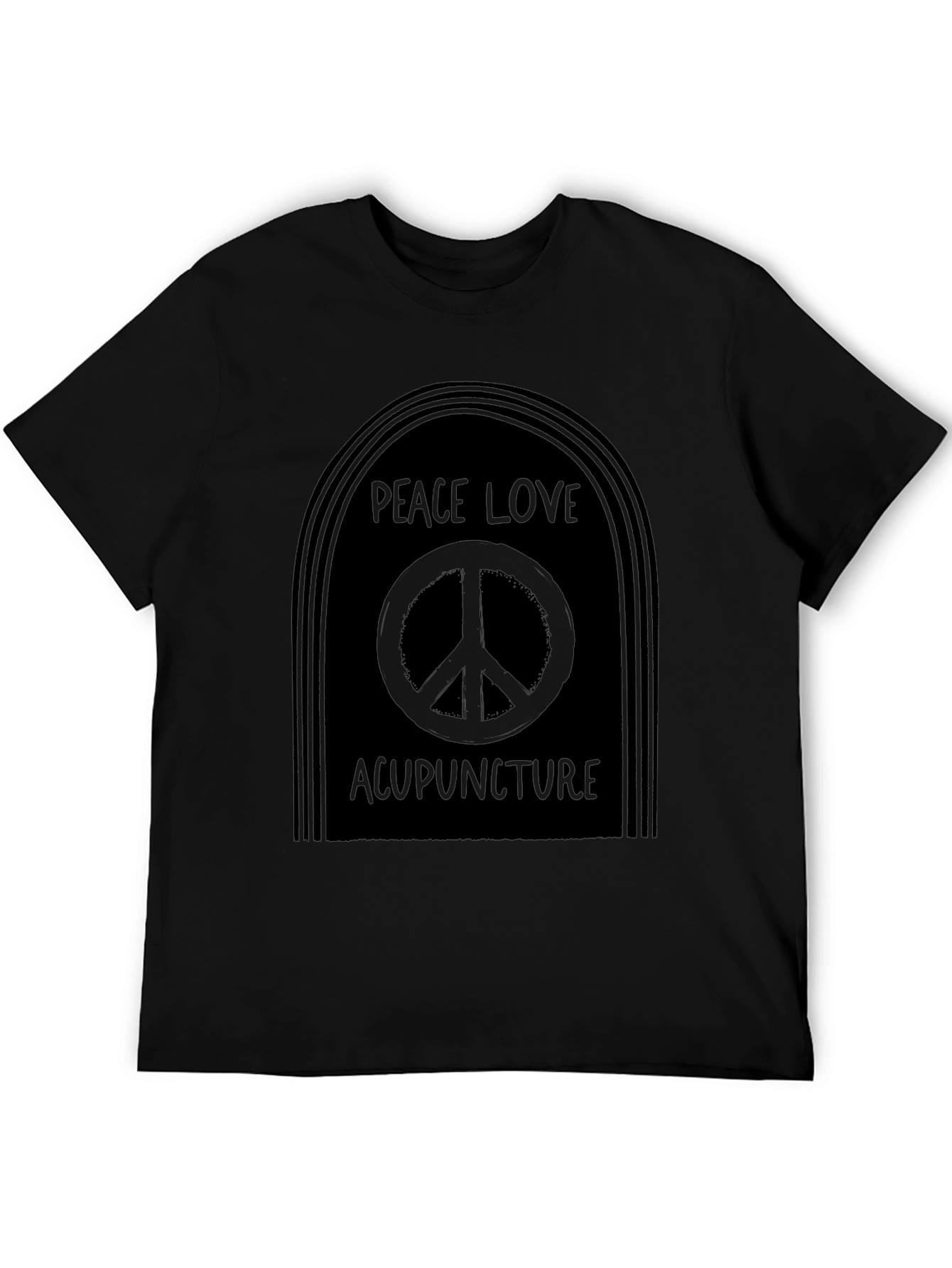 Peace Love Acupuncture Graphic T-Shirt