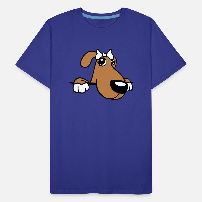 Dog Behind Wall Fence Pretty Lady Bow Female Cute