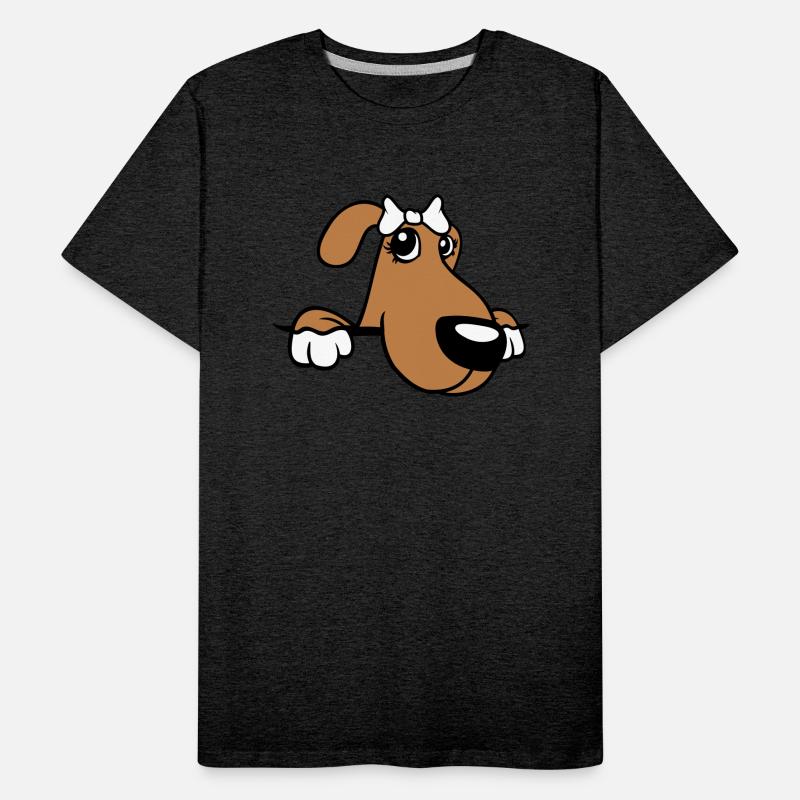 Dog Behind Wall Fence Pretty Lady Bow Female Cute