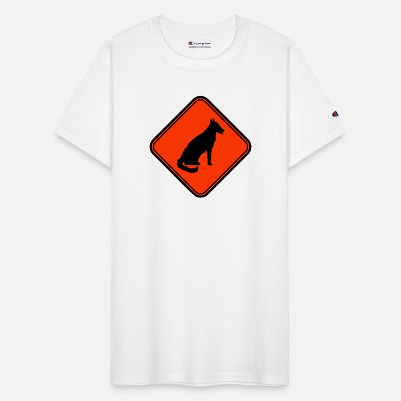 Dog Warning Sign Caution Notice Danger Symbol Cool