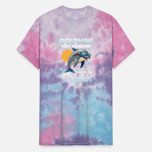 Dolphins Are Awesome Marine Biology Beach Vacation