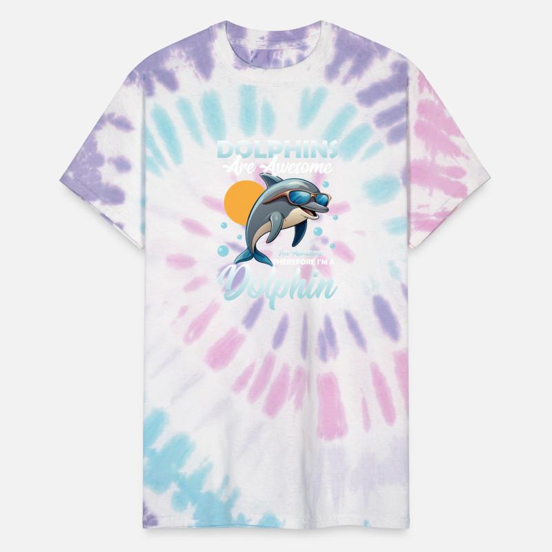 Dolphins Are Awesome Marine Biology Beach Vacation