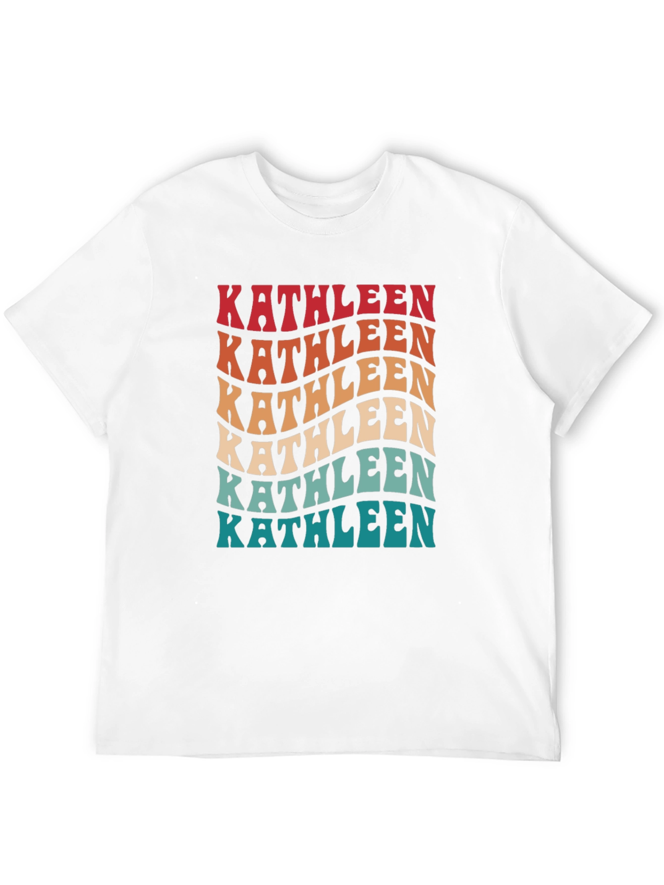 Kathleen Retro Wave T-Shirt