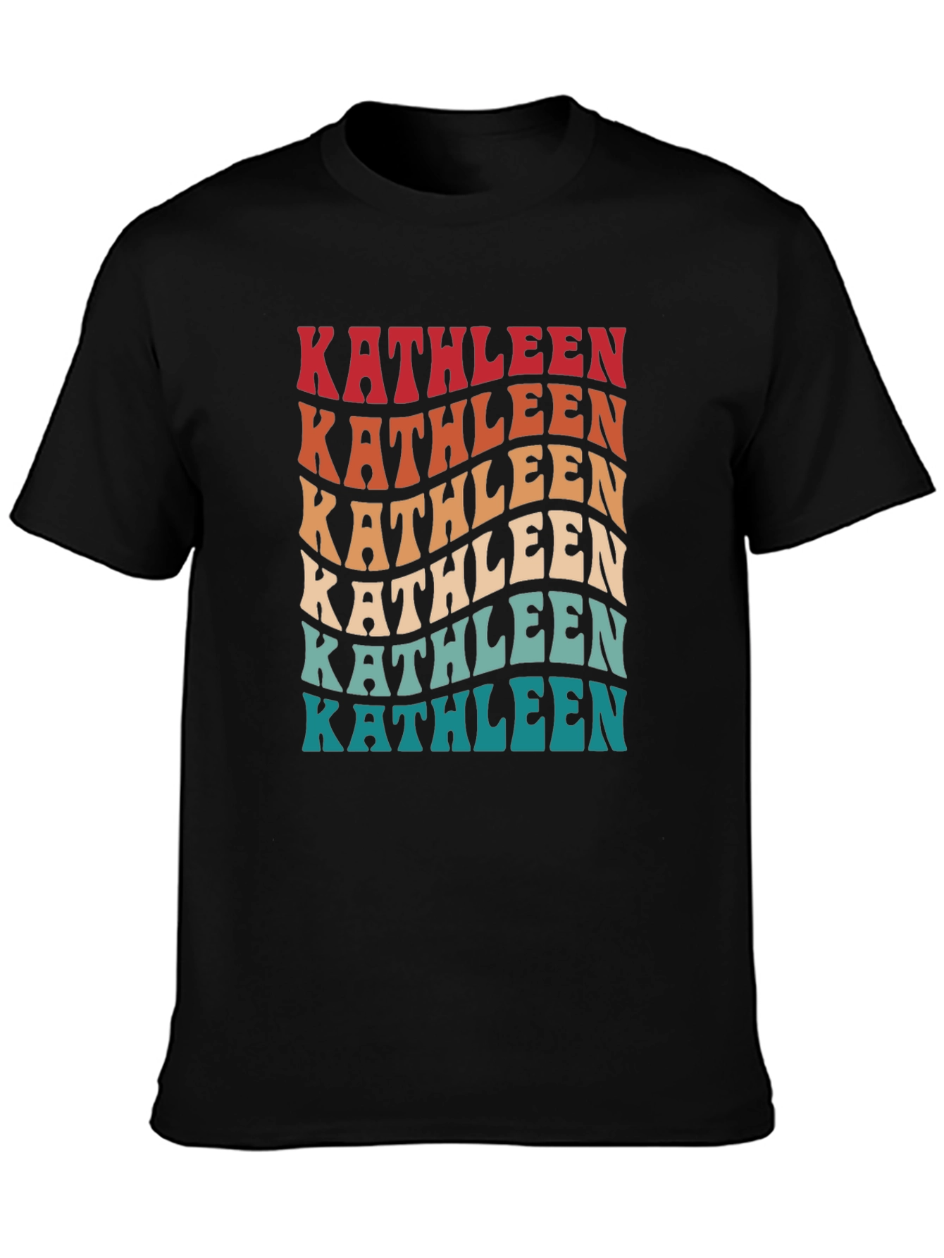 Kathleen Retro Wave T-Shirt