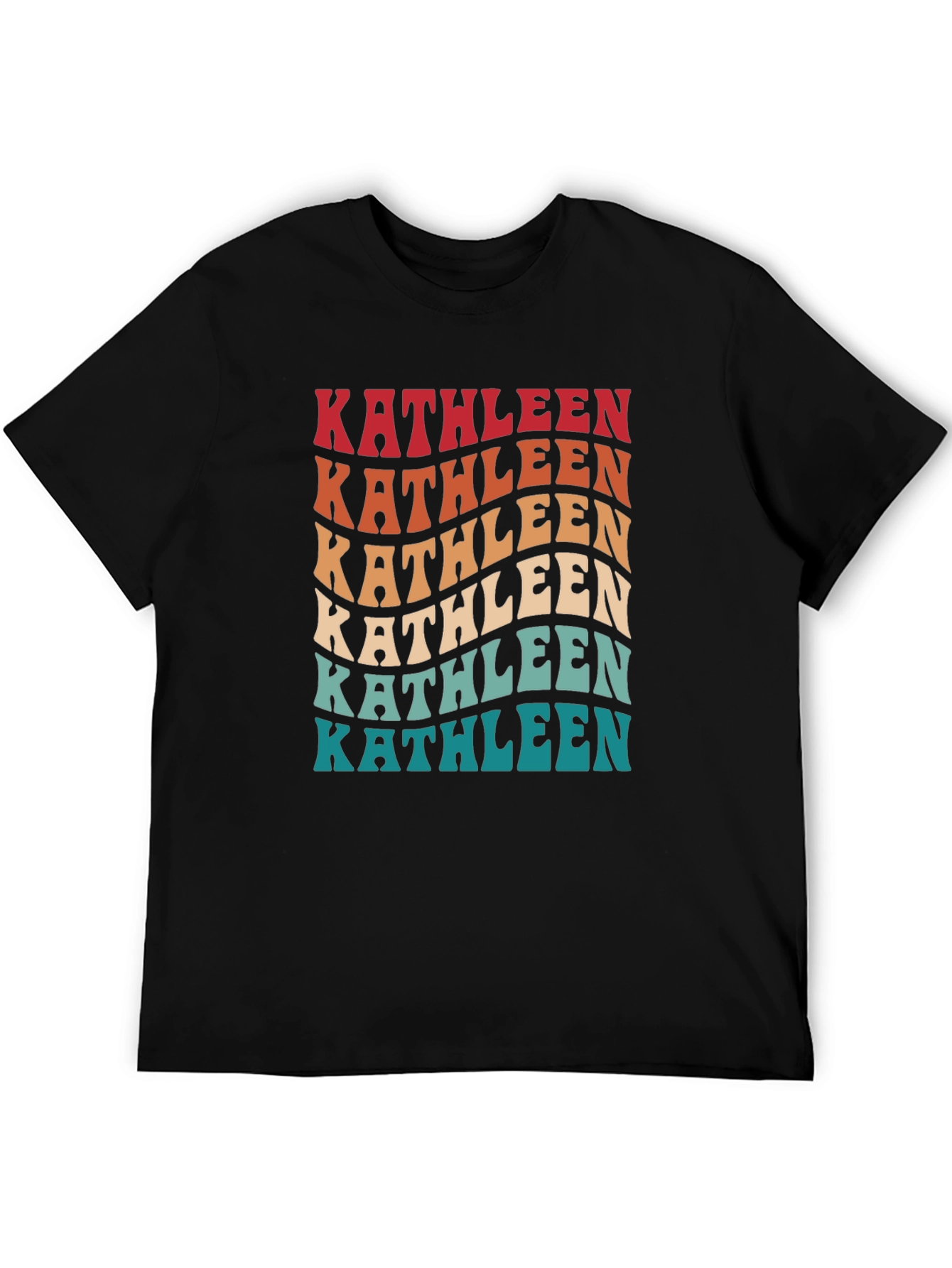 Kathleen Retro Wave T-Shirt