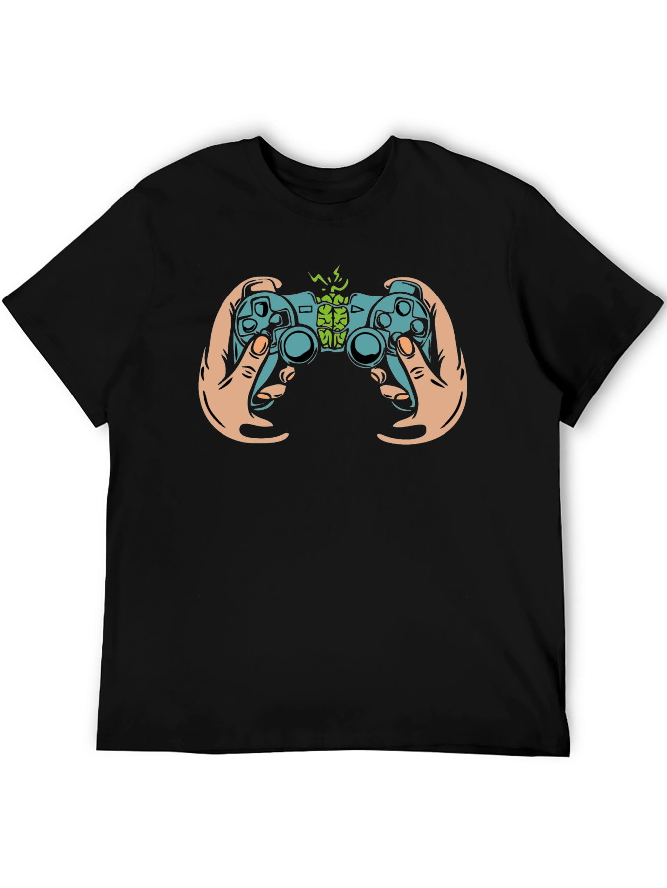 Brain Game Controller Graphic Tee
