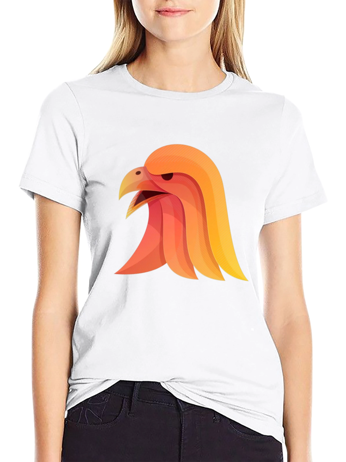 Eagle Graphic Tee - Black Stylish Mens Shirt