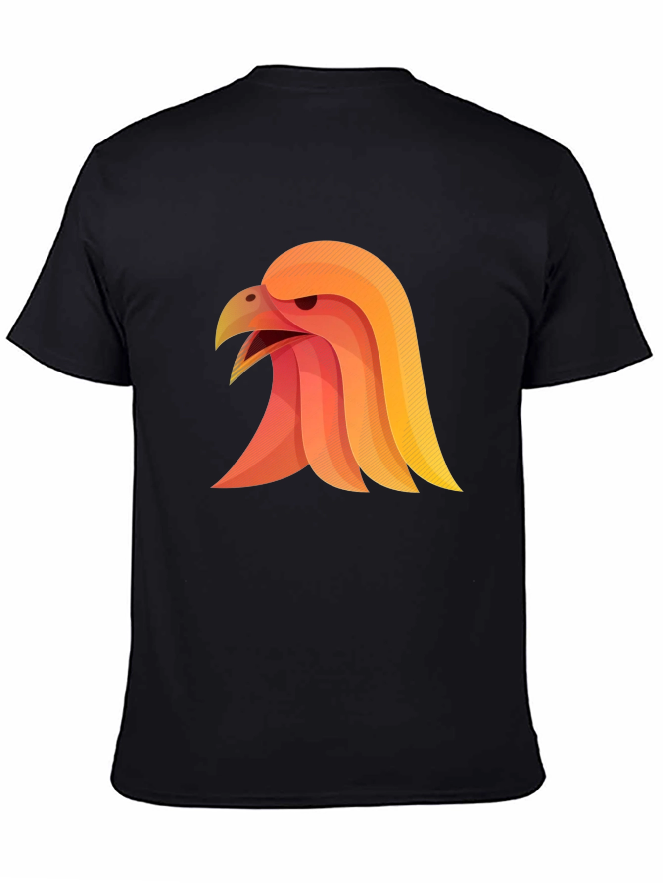 Eagle Graphic Tee - Black Stylish Mens Shirt