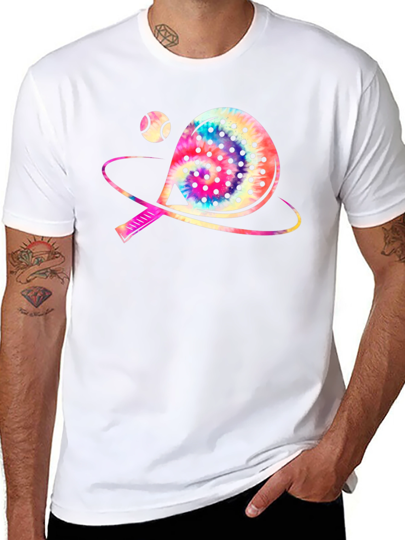 Tie Dye Paddleball T-Shirt