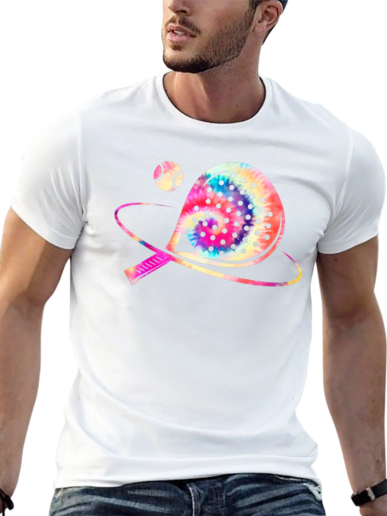 Tie Dye Paddleball T-Shirt
