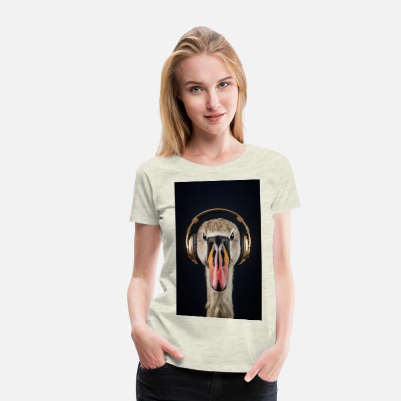 Duck listening to some tunes