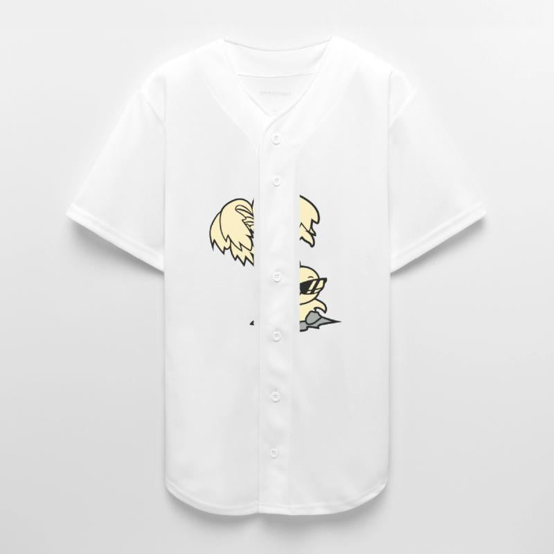 Duck Small Cute Bird Sunglasses Funny Palm Tree