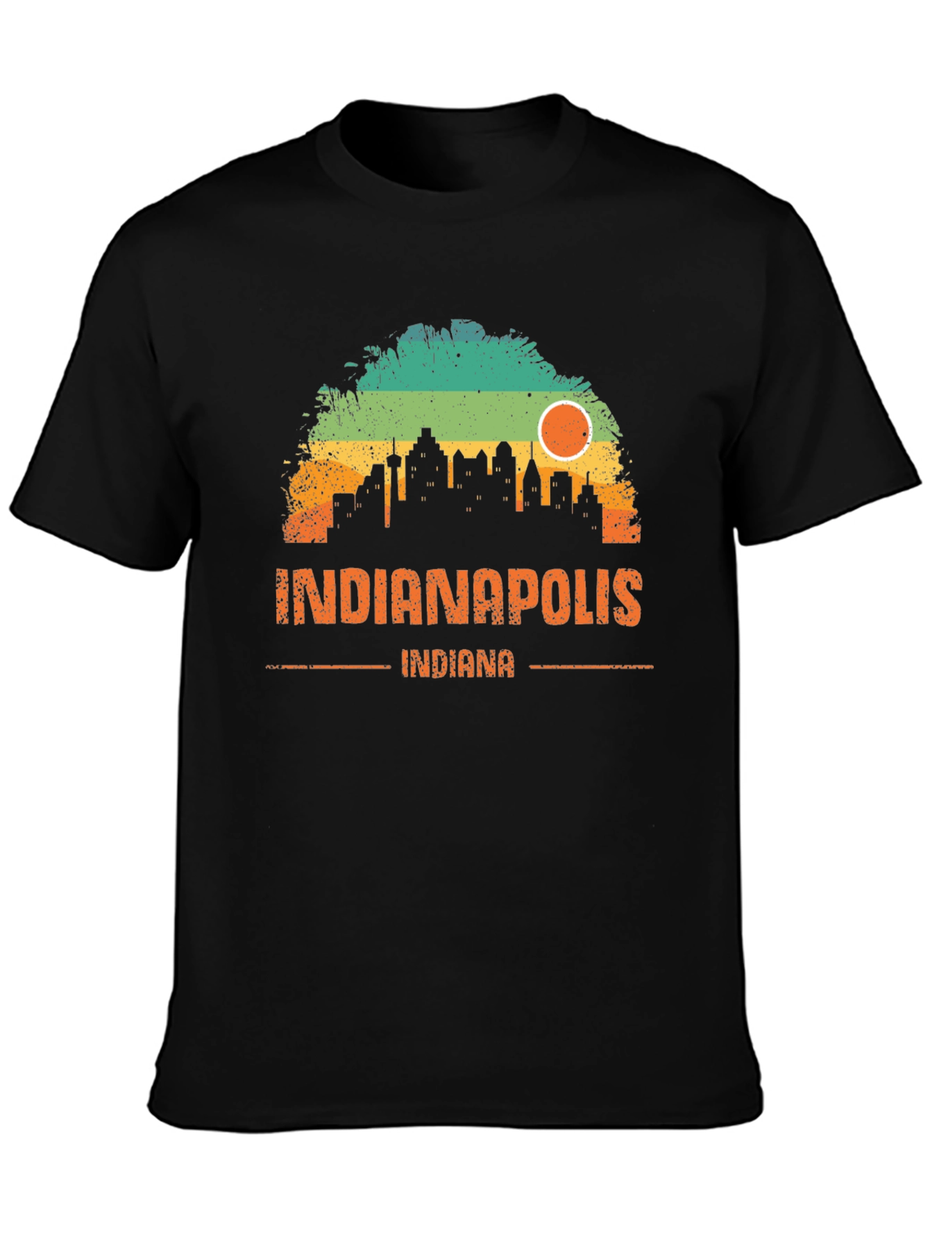 Indianapolis Indiana Skyline T-Shirt