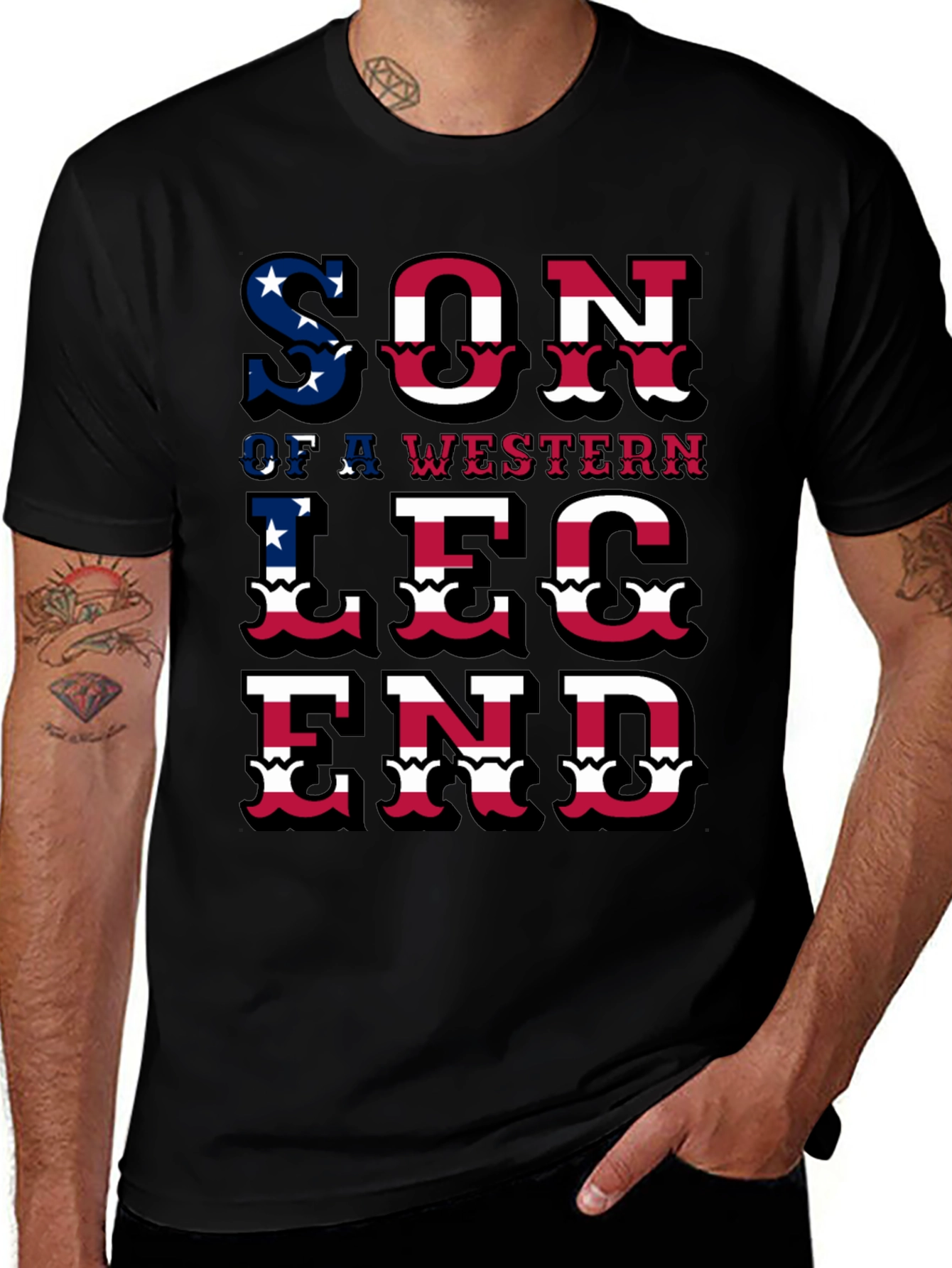 Son of a Western Legend Graphic Tee