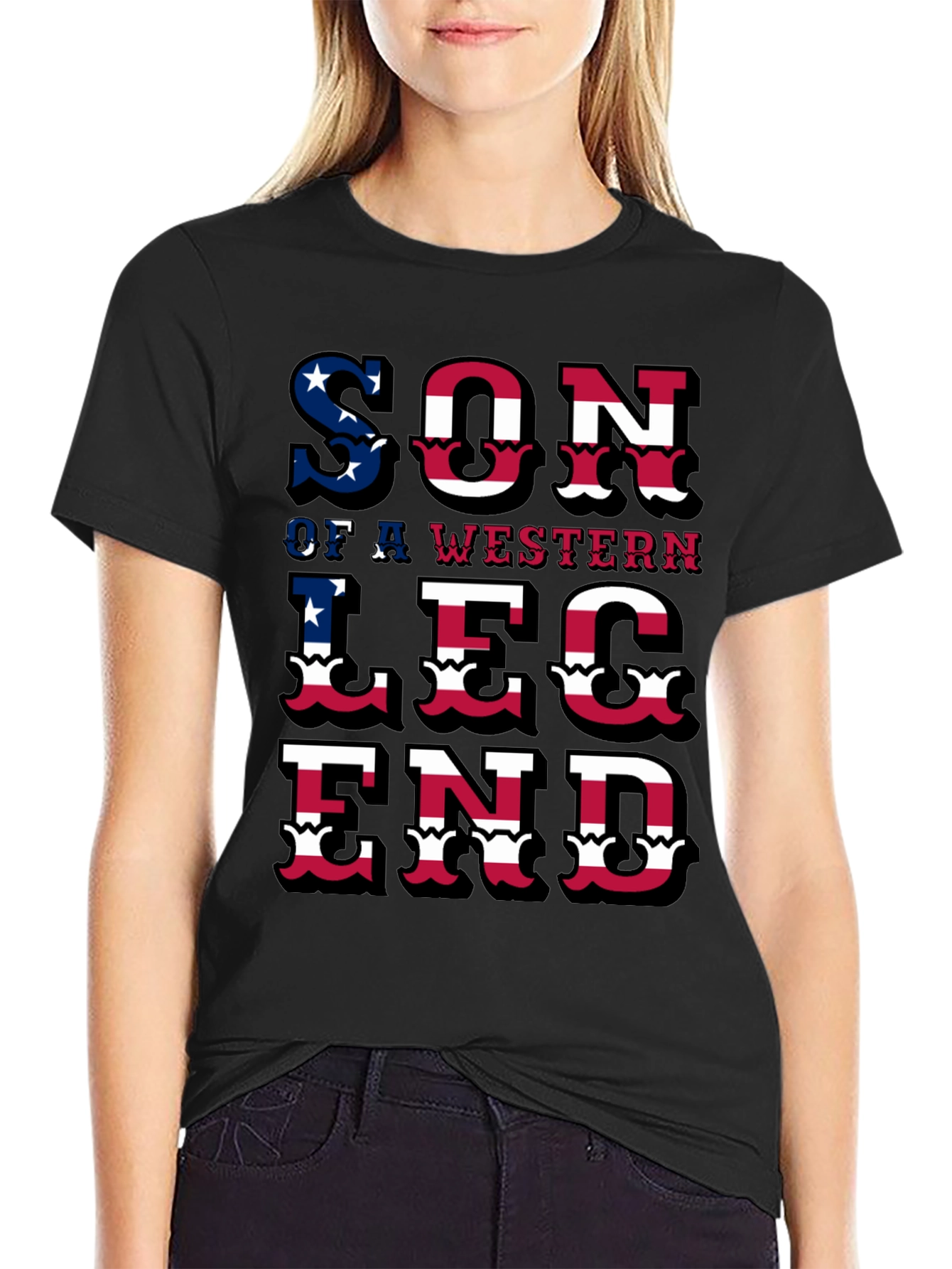Son of a Western Legend Graphic Tee