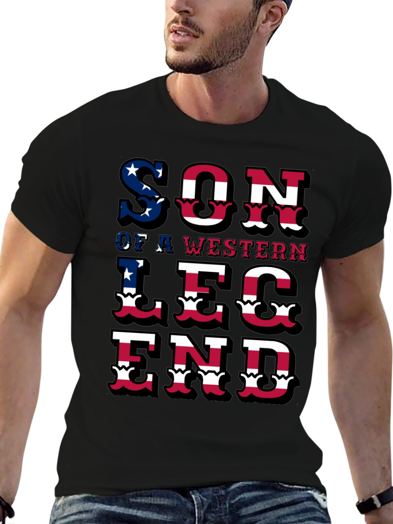 Son of a Western Legend Graphic Tee