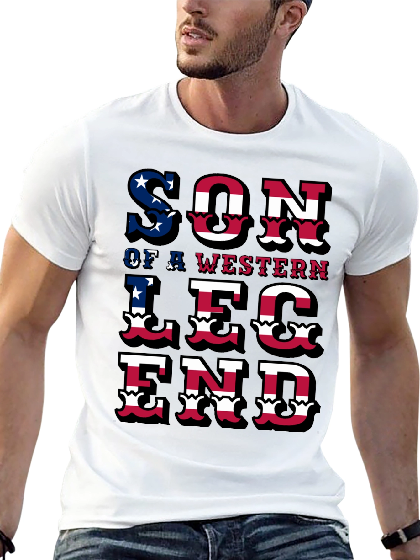 Son of a Western Legend Graphic Tee