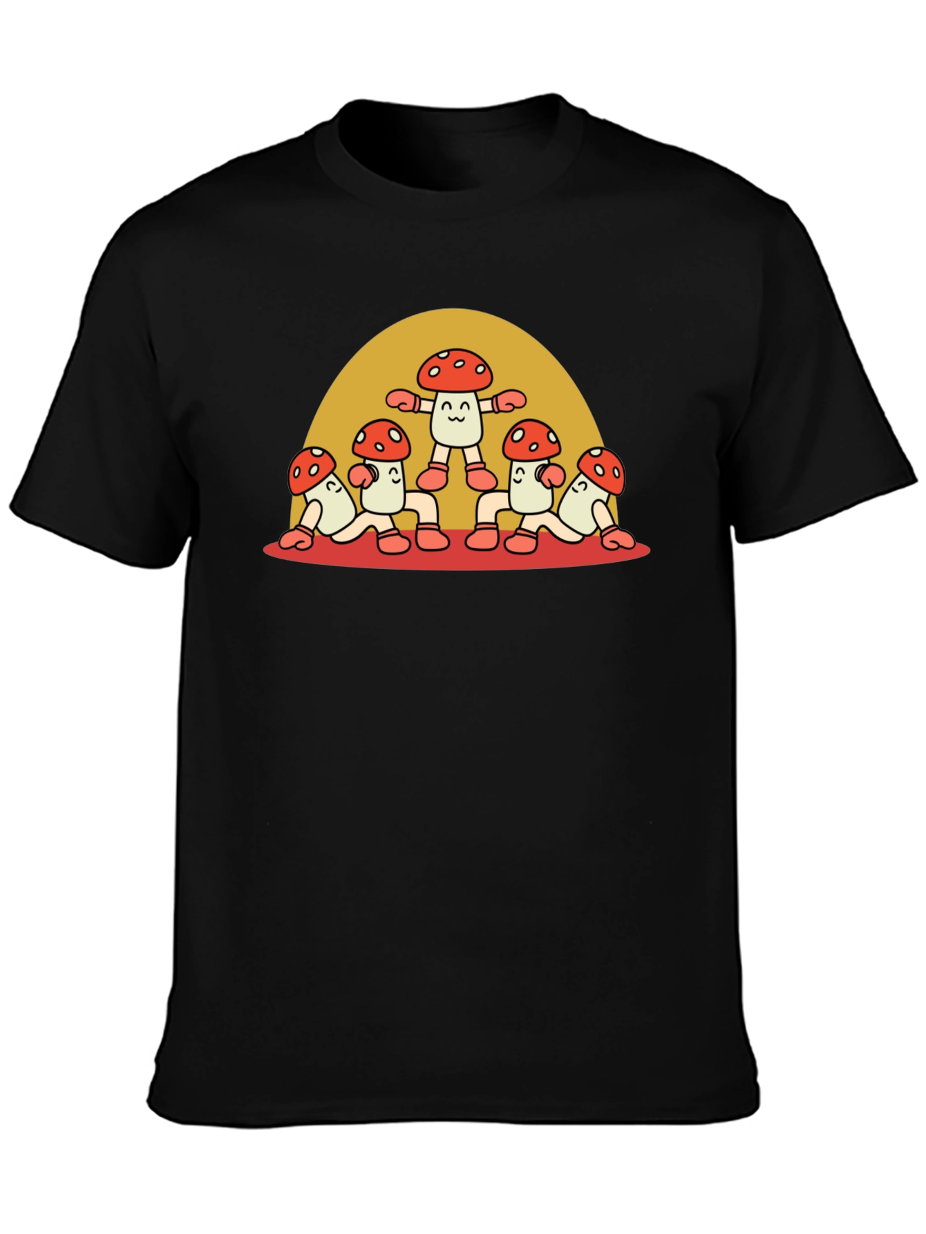Funky Mushroom Graphic Tee