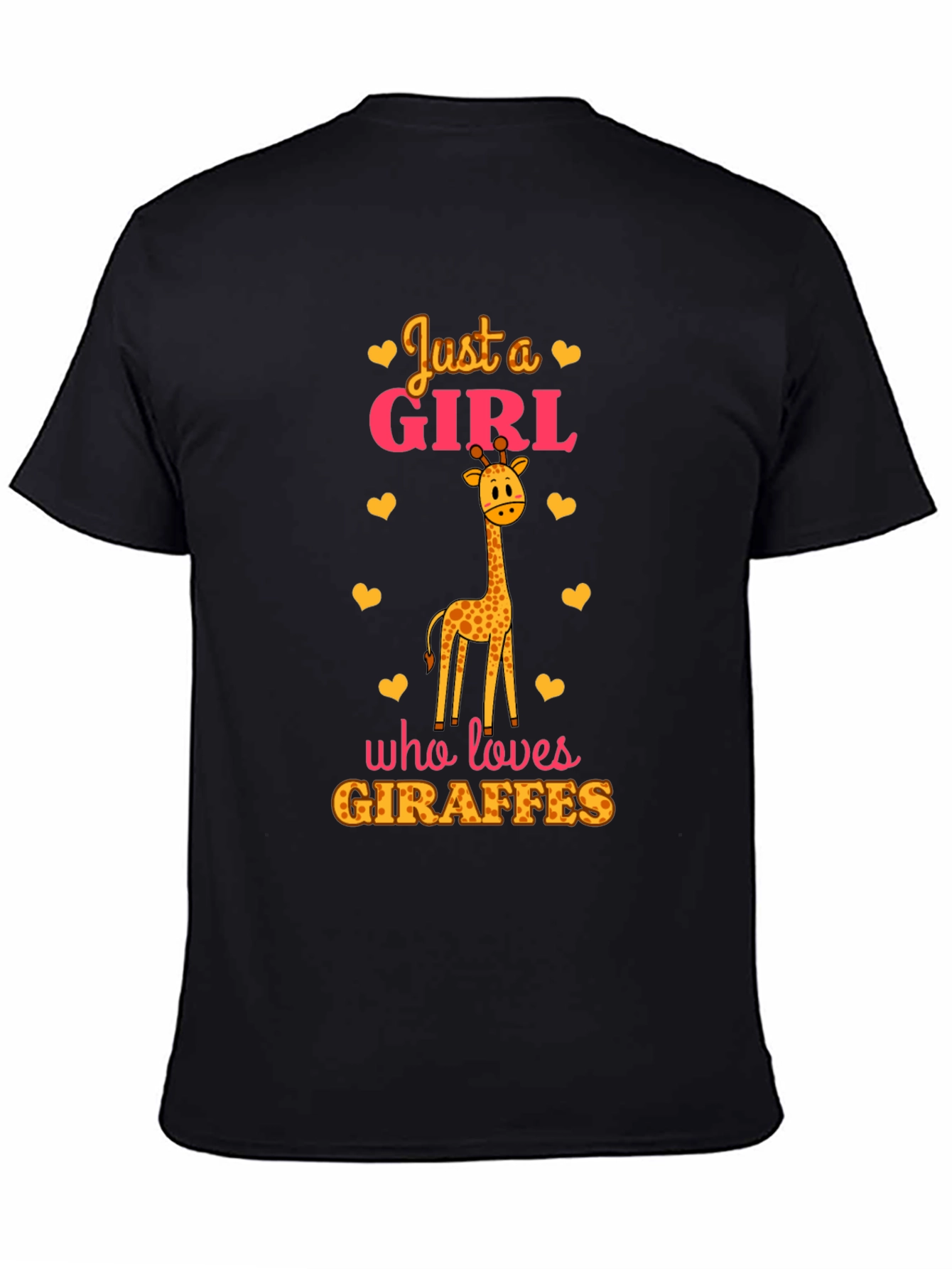 Just a Girl Who Loves Giraffes T-Shirt