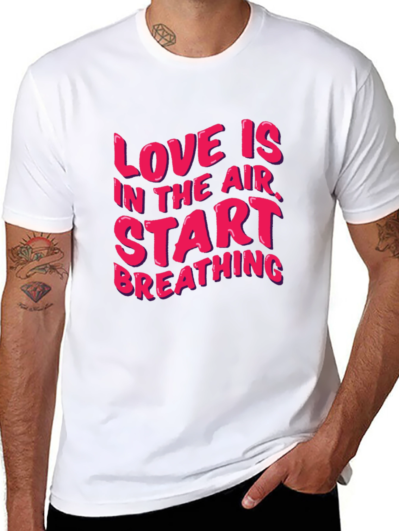 Love is in the Air Graphic T-Shirt