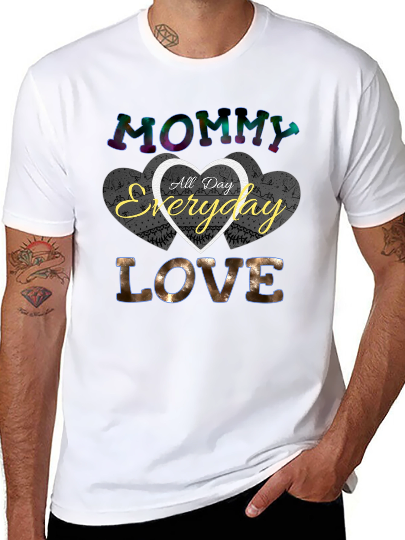 Mommy All Day Everyday Love T-Shirt