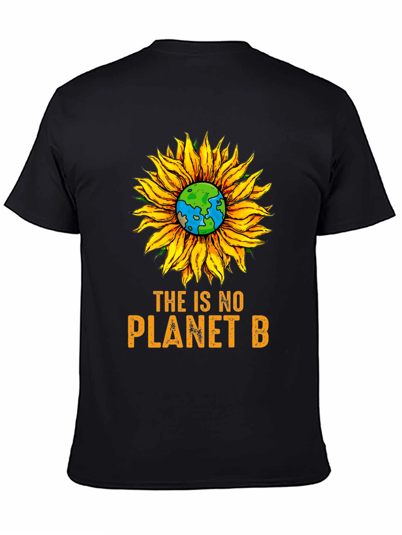 No Planet B Sunflower Graphic Tee - Earth Day