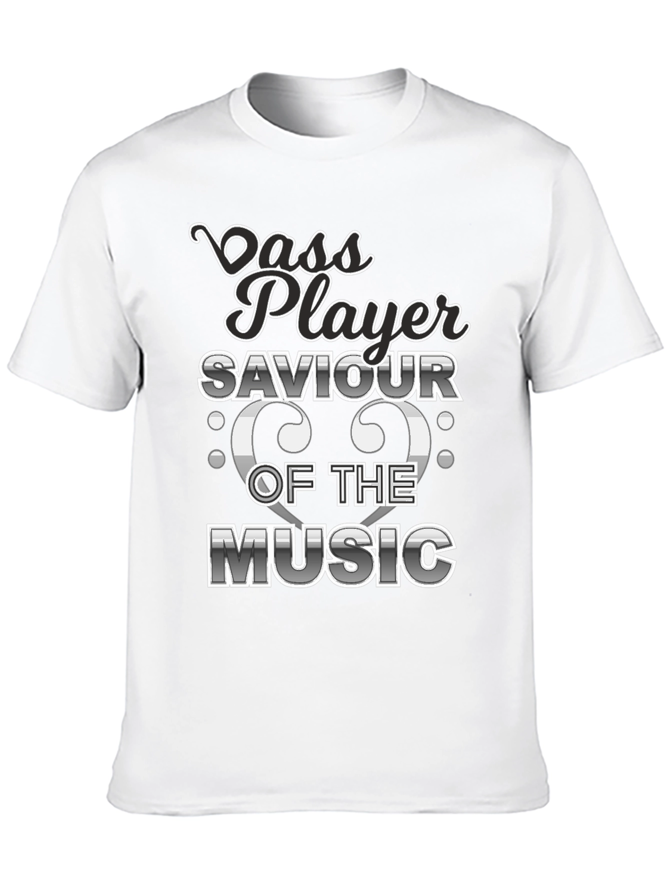 Bass Player Saviour of the Music Graphic T-Shirt